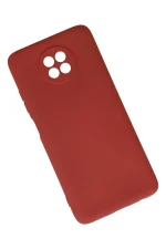 Newface Xiaomi Redmi Note 9 5G Kılıf Nano içi Kadife Silikon - Kiremit - Görsel 2