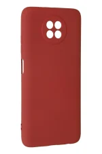 Newface Xiaomi Redmi Note 9 5G Kılıf Nano içi Kadife Silikon - Kiremit - Görsel 3