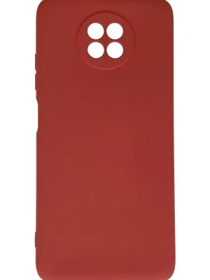 Newface Xiaomi Redmi Note 9 5G Kılıf Nano içi Kadife Silikon - Kiremit