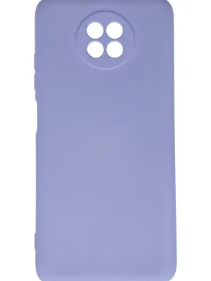 Newface Xiaomi Redmi Note 9 5G Kılıf Nano içi Kadife Silikon - Lila