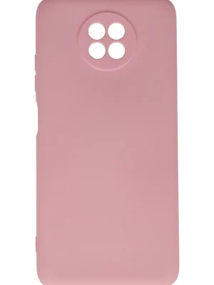 Newface Xiaomi Redmi Note 9 5G Kılıf Nano içi Kadife Silikon - Pembe