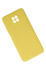 Newface Xiaomi Redmi Note 9 5G Kılıf Nano içi Kadife Silikon - Sarı - Görsel 2