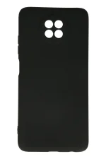 Newface Xiaomi Redmi Note 9 5G Kılıf Nano içi Kadife Silikon - Siyah