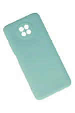 Newface Xiaomi Redmi Note 9 5G Kılıf Nano içi Kadife Silikon - Turkuaz - Görsel 2