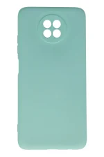 Newface Xiaomi Redmi Note 9 5G Kılıf Nano içi Kadife Silikon - Turkuaz