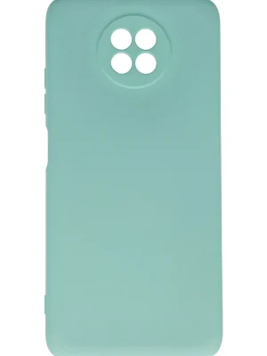 Newface Xiaomi Redmi Note 9 5G Kılıf Nano içi Kadife Silikon - Turkuaz