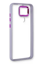 Newface Xiaomi Redmi Note 9 Kılıf Dora Kapak - Lila - Görsel 4