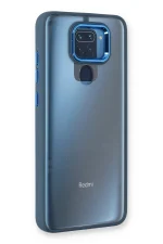Newface Xiaomi Redmi Note 9 Kılıf Dora Kapak - Mavi