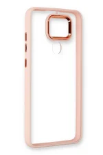 Newface Xiaomi Redmi Note 9 Kılıf Dora Kapak - Pudra - Görsel 4