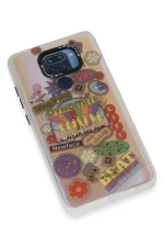 Newface Xiaomi Redmi Note 9 Kılıf Estoril Desenli Kapak - Estoril - 14 - Görsel 3