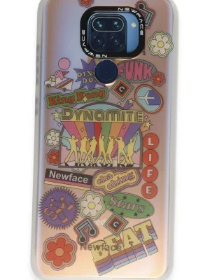 Newface Xiaomi Redmi Note 9 Kılıf Estoril Desenli Kapak - Estoril - 14