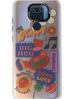 Newface Xiaomi Redmi Note 9 Kılıf Estoril Desenli Kapak - Estoril - 15