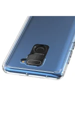 Newface Xiaomi Redmi Note 9 Kılıf Lüx Şeffaf Silikon - Şeffaf - Görsel 2