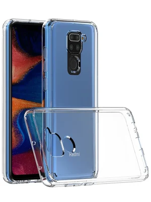 Newface Xiaomi Redmi Note 9 Kılıf Lüx Şeffaf Silikon - Şeffaf
