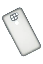 Newface Xiaomi Redmi Note 9 Kılıf Montreal Silikon Kapak - Gri - Görsel 2