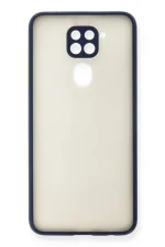 Newface Xiaomi Redmi Note 9 Kılıf Montreal Silikon Kapak - Lacivert - Görsel 2