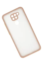 Newface Xiaomi Redmi Note 9 Kılıf Montreal Silikon Kapak - Pembe - Görsel 2