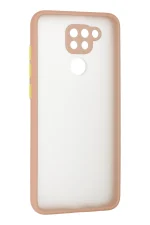 Newface Xiaomi Redmi Note 9 Kılıf Montreal Silikon Kapak - Pembe - Görsel 3