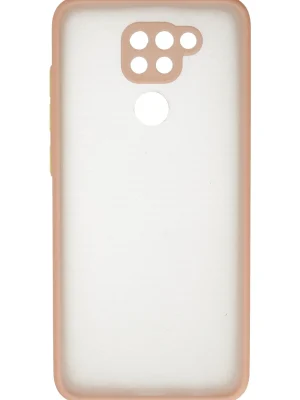 Newface Xiaomi Redmi Note 9 Kılıf Montreal Silikon Kapak - Pembe