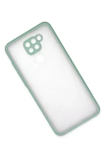 Newface Xiaomi Redmi Note 9 Kılıf Montreal Silikon Kapak - Turkuaz - Görsel 2