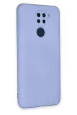 Newface Xiaomi Redmi Note 9 Kılıf Nano içi Kadife Silikon - Lila - Görsel 3