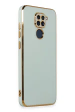 Newface Xiaomi Redmi Note 9 Kılıf Volet Silikon - Açık Yeşil - Görsel 2