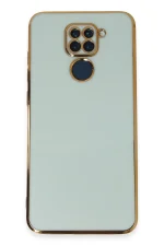 Newface Xiaomi Redmi Note 9 Kılıf Volet Silikon - Açık Yeşil