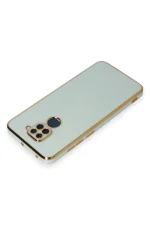 Newface Xiaomi Redmi Note 9 Kılıf Volet Silikon - Açık Yeşil - Görsel 3