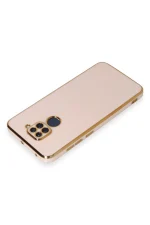 Newface Xiaomi Redmi Note 9 Kılıf Volet Silikon - Pembe - Görsel 3