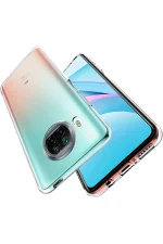Newface Xiaomi Redmi Note 9 Pro 5G Kılıf Lüx Şeffaf Silikon - Görsel 2
