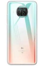 Newface Xiaomi Redmi Note 9 Pro 5G Kılıf Lüx Şeffaf Silikon