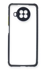 Newface Xiaomi Redmi Note 9 Pro 5G Kılıf Miami Şeffaf Silikon  - Lacivert - Görsel 2