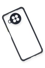 Newface Xiaomi Redmi Note 9 Pro 5G Kılıf Miami Şeffaf Silikon  - Lacivert - Görsel 3