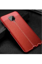 Newface Xiaomi Redmi Note 9 Pro Kılıf Auto Focus Kapak - Kırmızı - Görsel 2