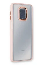Newface Xiaomi Redmi Note 9 Pro Kılıf Dora Kapak - Pudra
