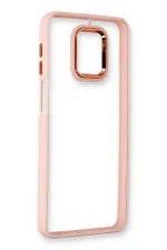 Newface Xiaomi Redmi Note 9 Pro Kılıf Dora Kapak - Pudra - Görsel 4