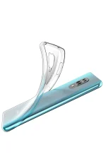 Newface Xiaomi Redmi Note 9 Pro Kılıf Lüx Şeffaf Silikon - Şeffaf - Görsel 3