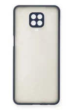 Newface Xiaomi Redmi Note 9 Pro Kılıf Montreal Silikon Kapak - Lacivert - Görsel 2