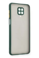 Newface Xiaomi Redmi Note 9 Pro Kılıf Montreal Silikon Kapak - Yeşil