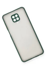 Newface Xiaomi Redmi Note 9 Pro Kılıf Montreal Silikon Kapak - Yeşil - Görsel 3