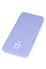 Newface Xiaomi Redmi Note 9 Pro Kılıf Nano içi Kadife Silikon - Lila - Görsel 3