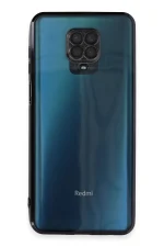Newface Xiaomi Redmi Note 9 Pro Kılıf Razer Lensli Silikon - Siyah - Görsel 2