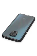 Newface Xiaomi Redmi Note 9 Pro Kılıf Razer Lensli Silikon - Siyah - Görsel 3