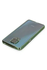 Newface Xiaomi Redmi Note 9 Pro Kılıf Razer Lensli Silikon - Yeşil - Görsel 3