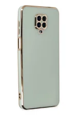 Newface Xiaomi Redmi Note 9 Pro Kılıf Volet Silikon - Açık Yeşil