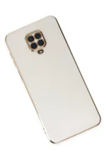 Newface Xiaomi Redmi Note 9 Pro Kılıf Volet Silikon - Beyaz - Görsel 2