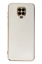 Newface Xiaomi Redmi Note 9 Pro Kılıf Volet Silikon - Beyaz - Görsel 3