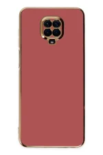 Newface Xiaomi Redmi Note 9 Pro Kılıf Volet Silikon - Kırmızı - Görsel 2