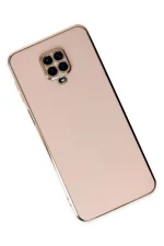 Newface Xiaomi Redmi Note 9 Pro Kılıf Volet Silikon - Pembe - Görsel 3