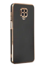 Newface Xiaomi Redmi Note 9 Pro Kılıf Volet Silikon - Siyah